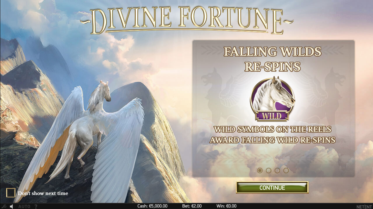 Divine Fortune Slot (NetEnt)