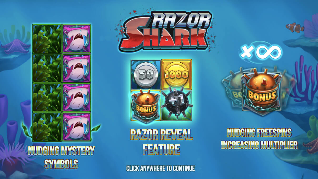 razor shark win2day