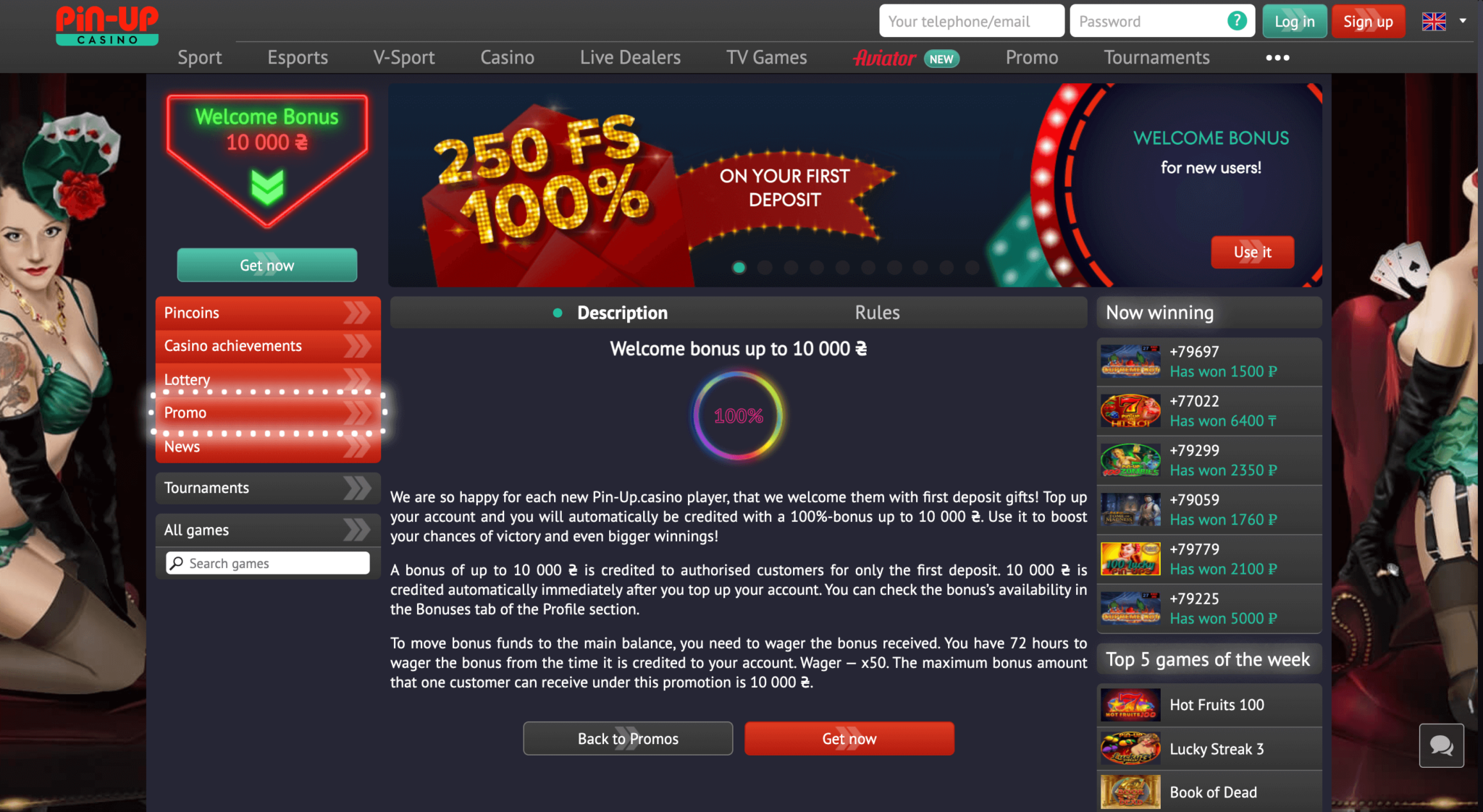 download pin up casino